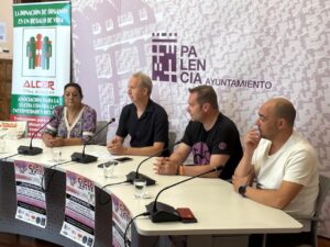 Presentación del Encuentro Ciclo Salud en Palencia con representantes de Alcer.