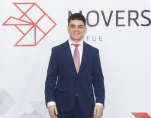 José María Villas posando en el evento Movers 2026 de la FUE