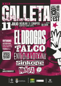 Cartel del Galleta Rock Fest 2026 en Aguilar de Campoo
