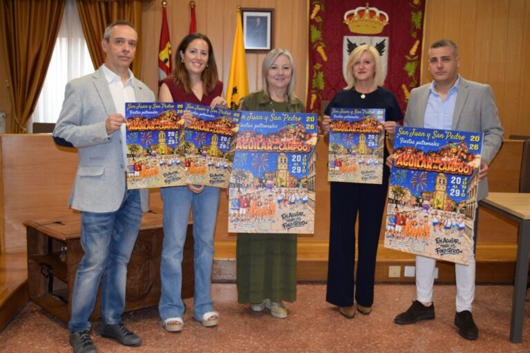 Presentación de las fiestas de San Juan y San Pedro en Aguilar de Campoo