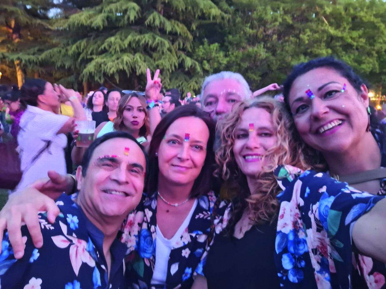 Óscar Lesmes y sus amigos en el Palencia Sonora