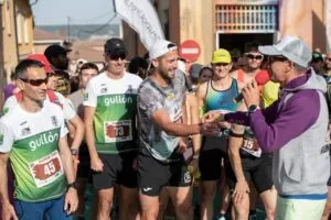 Corredores en la salida de la II RaposoTrail en Tariego de Cerrato