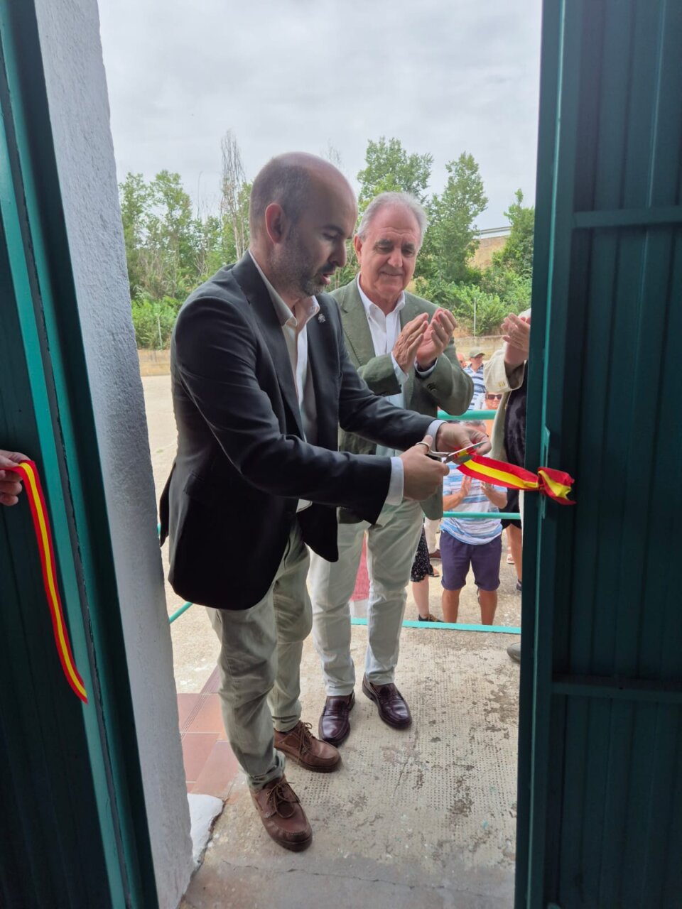 Inauguración del silo histórico en Villada con autoridades presentes