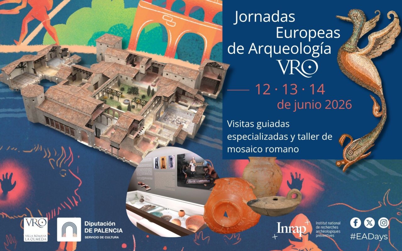 Promoción de las Jornadas Europeas de Arqueología en la Villa Romana La Olmeda