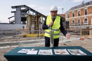 Ministro Puente en la inauguración de la estación de trenes en Valladolid