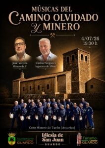 Cartel del evento Músicas del Camino Olvidado y Minero en Guardo