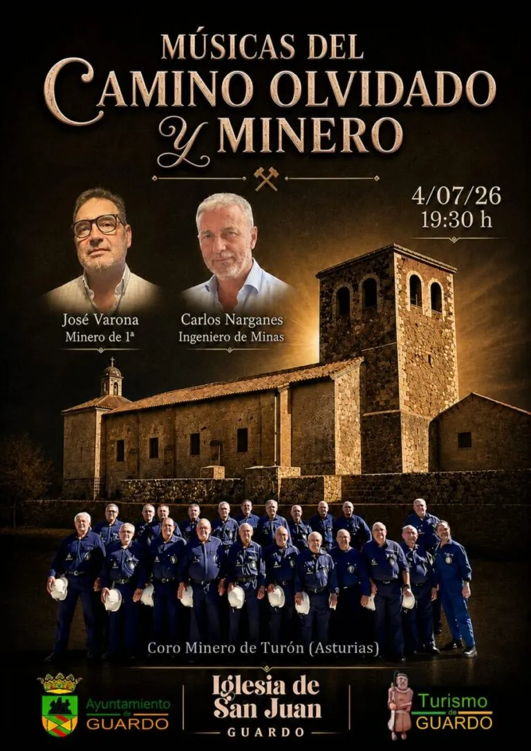 Cartel del evento Músicas del Camino Olvidado y Minero en Guardo