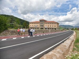Inauguración del nuevo carril bici y senda peatonal entre Cervera de Pisuerga y Arbejal
