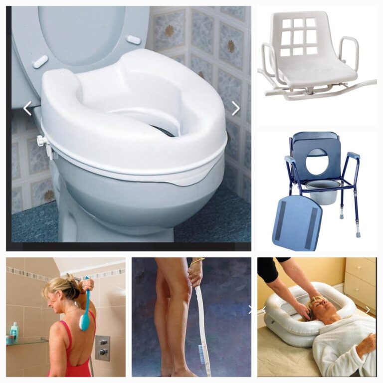 Productos de ortopedia para un baño accesible y seguro