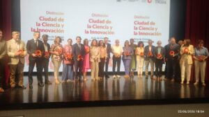 Entrega de galardones a Palencia y Baltanás como Ciudades de la Ciencia y la Innovación