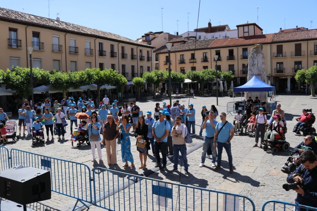Reunión de familias en Palencia por la parálisis cerebral