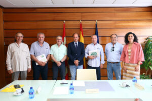 Reunión del consejero de Agricultura con representantes del sector cerealista