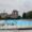 Vista de la piscina del Campo de la Juventud en Palencia con bañistas