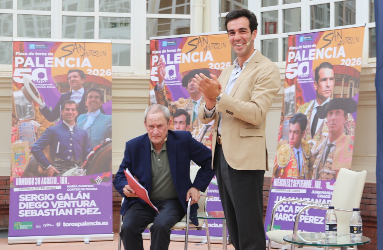 Presentación de los carteles de la Feria de San Antolín en Palencia