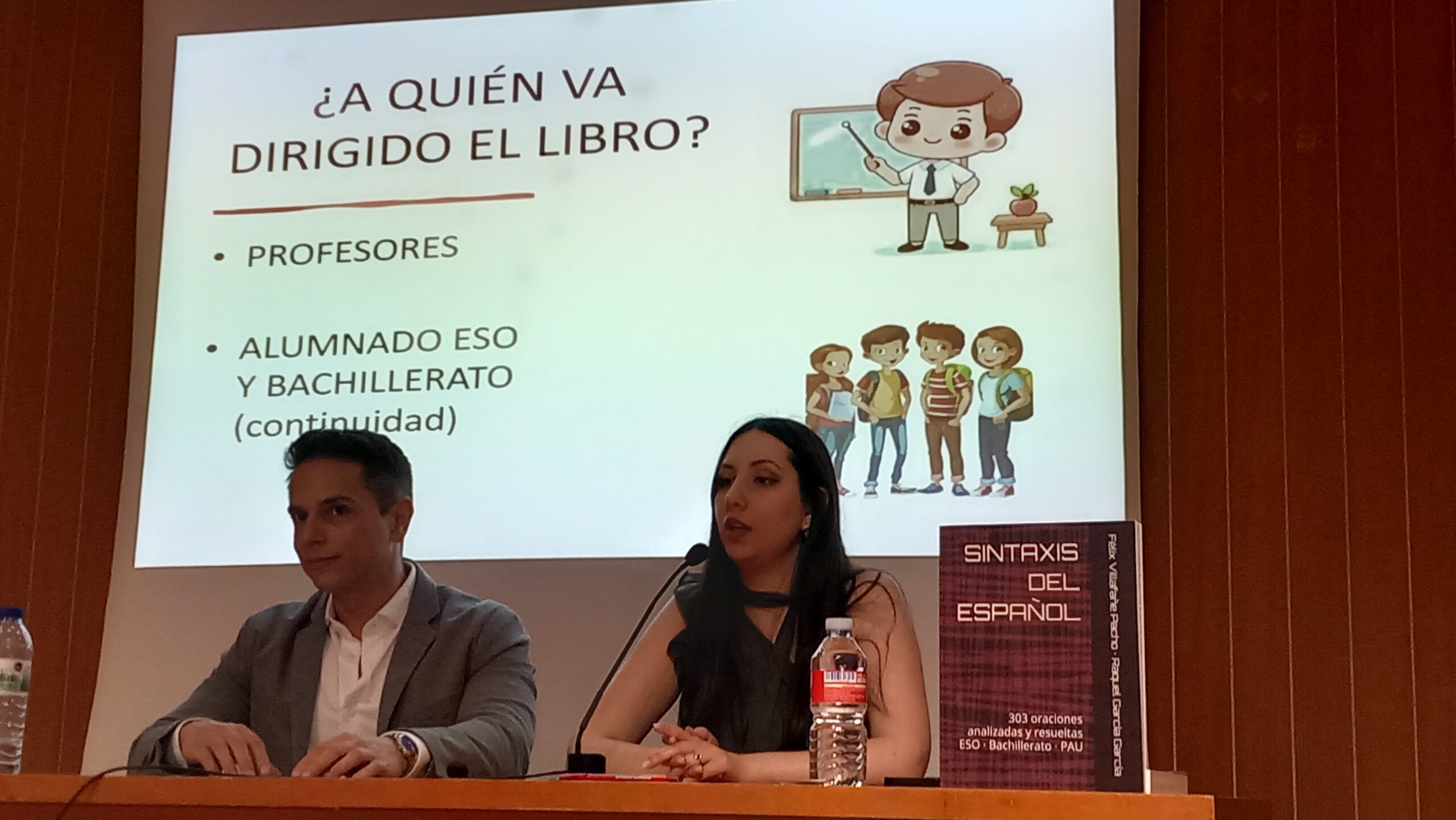 Presentación del libro Sintaxis del español en la Biblioteca Pública de Palencia