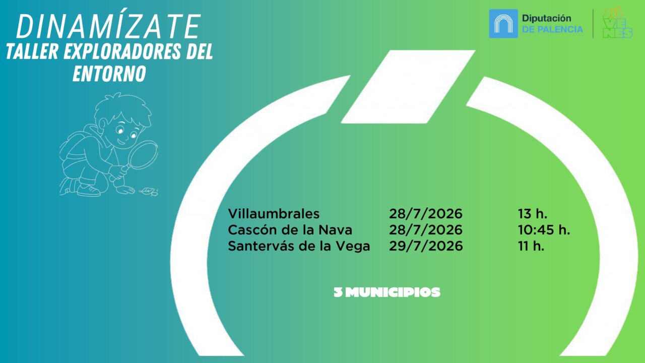 Taller de exploradores del entorno en la programación de verano 2026