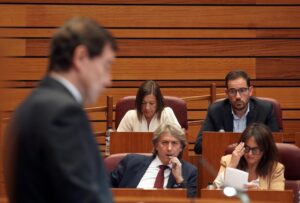 Reunión del PSOE en Castilla y León con varios miembros presentes