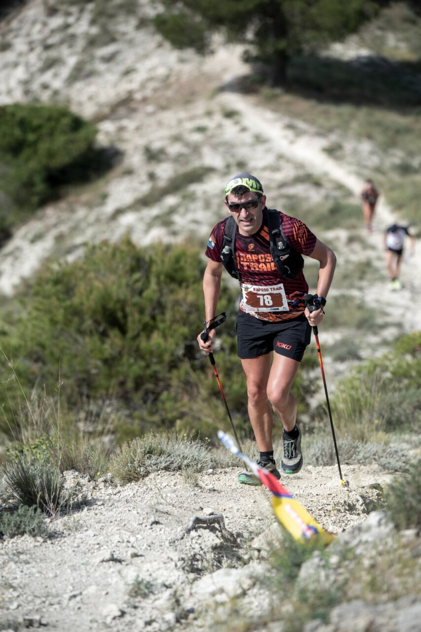 Corredor en la II RaposoTrail en Tariego de Cerrato