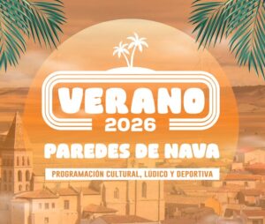 Cartel del programa de verano 2026 en Paredes de Nava