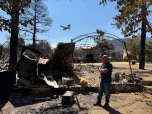 Propietario de camping en Ávila frente a la destrucción tras incendio