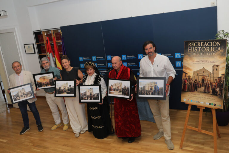 Presentación de la Recreación Histórica de Husillos con varios protagonistas
