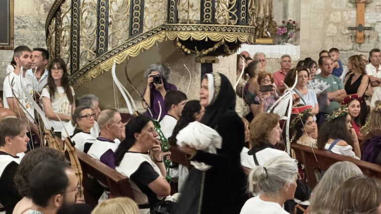Recreación del cortejo fúnebre de Juana I de Castilla en Torquemada