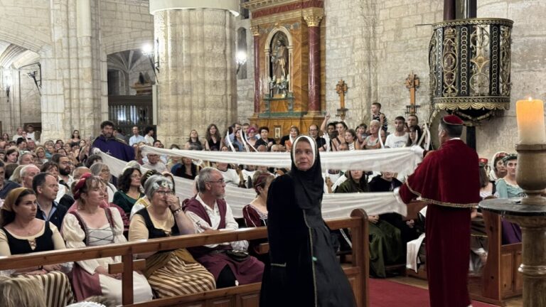 Recreación histórica del cortejo fúnebre de Juana I de Castilla