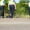 Guardia Civil de Tráfico en la escena de un accidente en la carretera