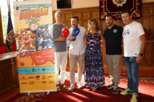 Presentación del Campeonato de España Escolar de Boxeo en Palencia