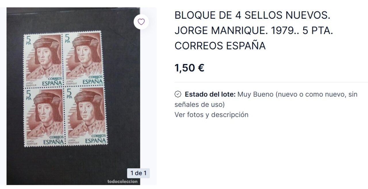 Sello postal dedicado a Mariano Haro, atleta palentino destacado.