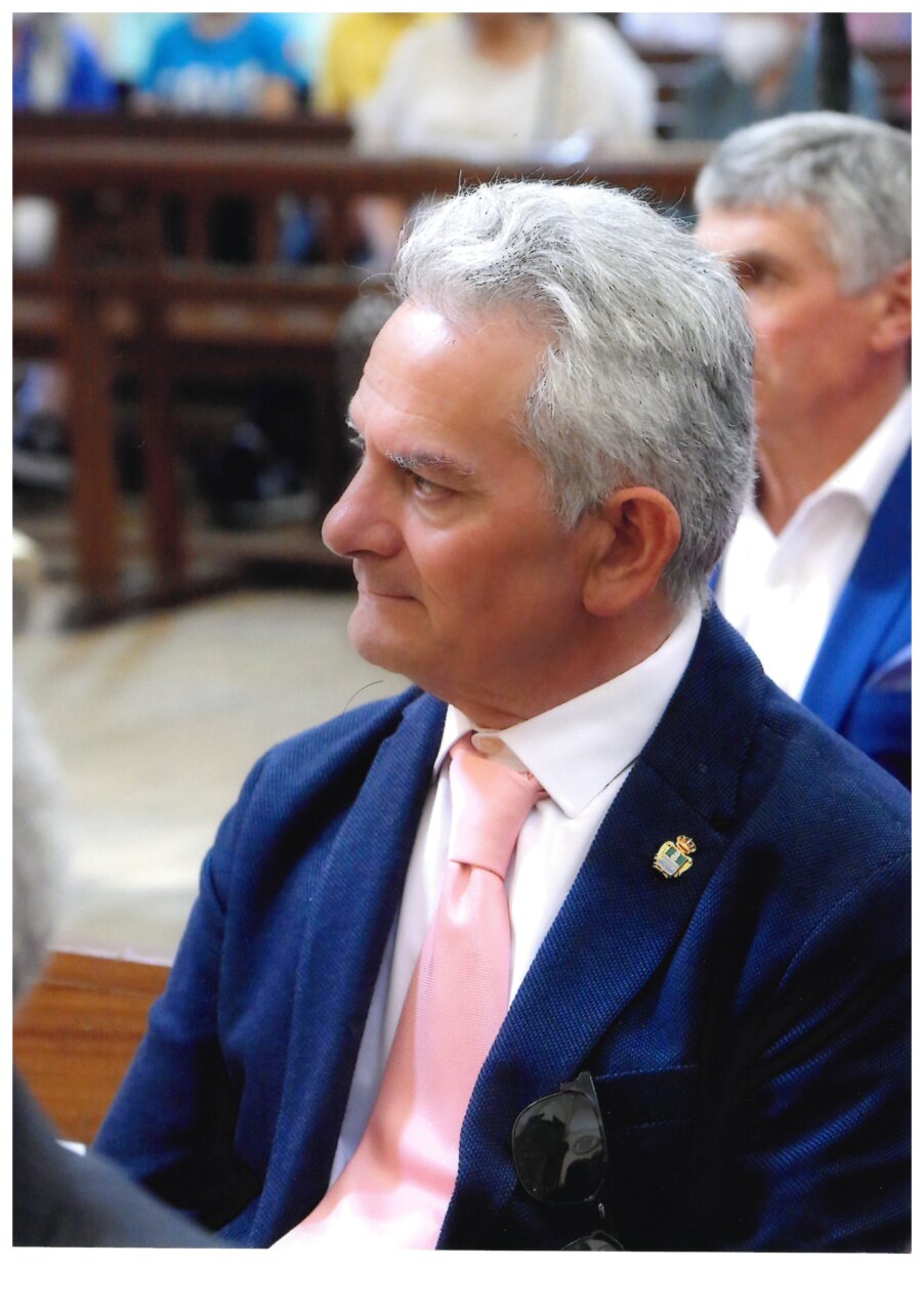 Manuel Maza, alcalde de Santibáñez de la Peña.