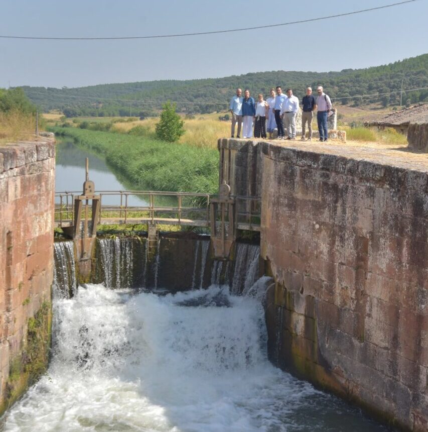 Más accesible, sostenible y conectado: así mejora el Canal de Castilla a su paso por Alar del Rey, Melgar de Fernamental y Husillos