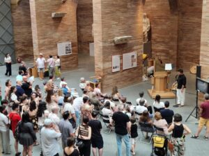 Presentación del Hydraulis en el Museo Nacional de Arte Romano de Mérida