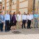 Inauguración del mirador en la iglesia de Santa María en Fuentes de Nava