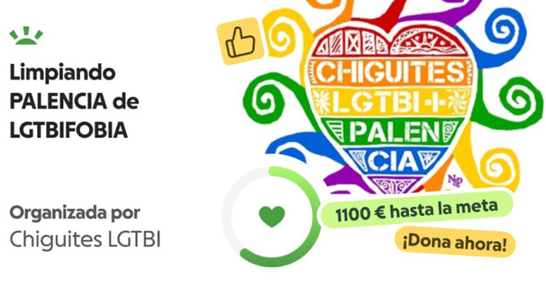 Campaña de crowdfunding de Chiguites LGTBI en Palencia
