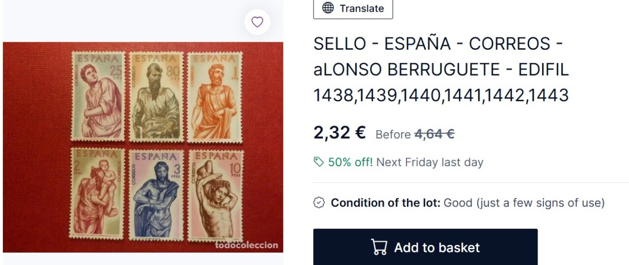 Sello postal dedicado a Mariano Haro, corredor palentino destacado.