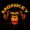 Logo del Monkey Café con un mono estilizado y texto llamativo