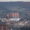 Vista general de la ciudad de Palencia con edificios y montañas al fondo