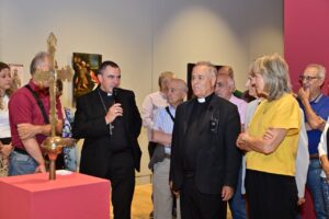Inauguración de la exposición Patrimonio Restaurado 2026 en el Centro Cultural Provincial.