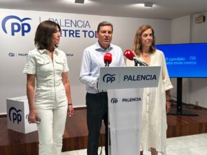 Rueda de prensa del PP en Palencia sobre financiación autonómica
