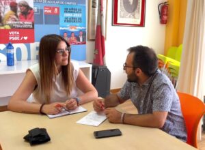 Reunión del PSOE en Aguilar de Campoo sobre vivienda y sanidad