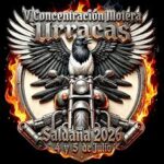Logo de la V Concentración Motera Urracas 2026 en Saldaña