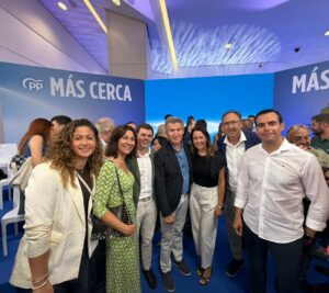 Víctor Torres en su presentación como candidato a la alcaldía de Palencia