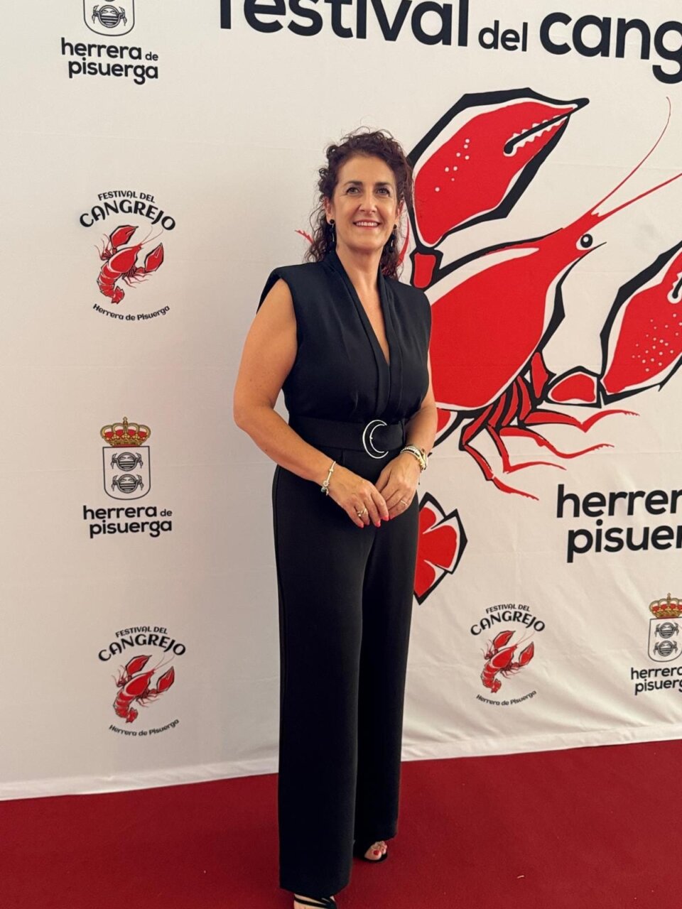 Zaida Fernández en el Festival del Cangrejo de Herrera de Pisuerga