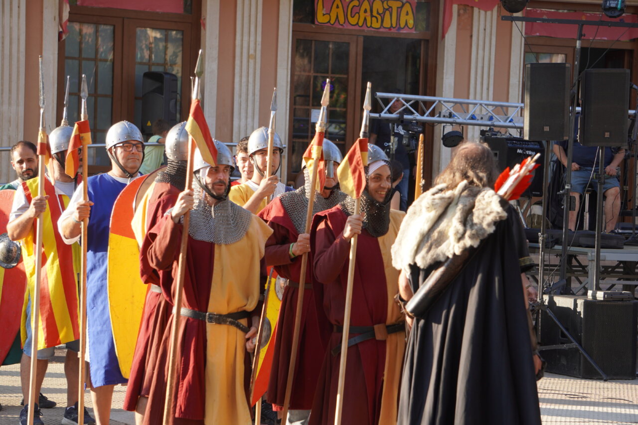 Recreación histórica de la Batalla Nabal en Monzón de Campos