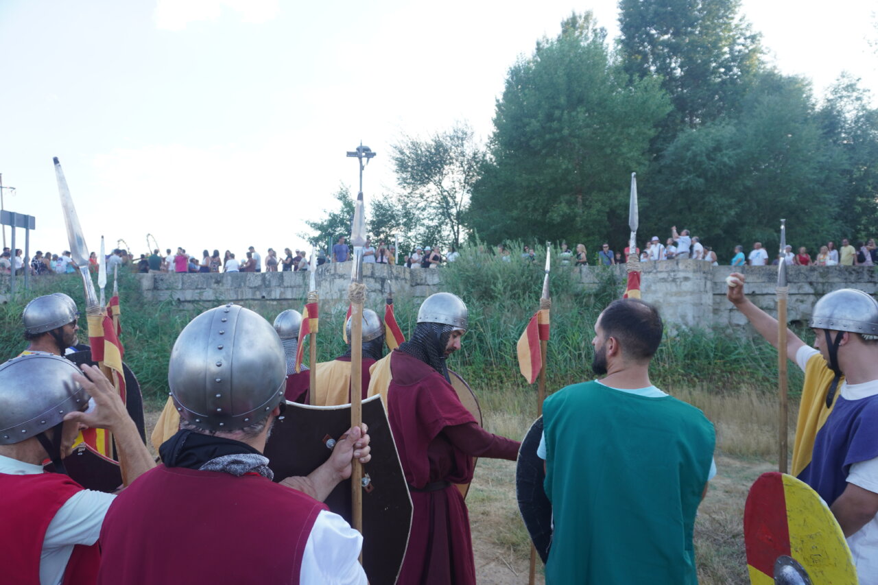 Recreación histórica de la batalla Nabal en Monzón de Campos