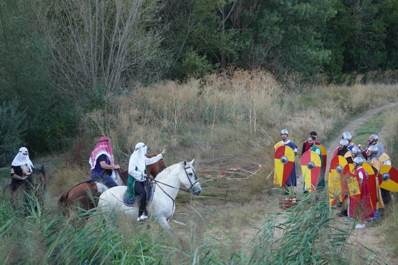 Recreación histórica de la batalla Nabal en Monzón de Campos