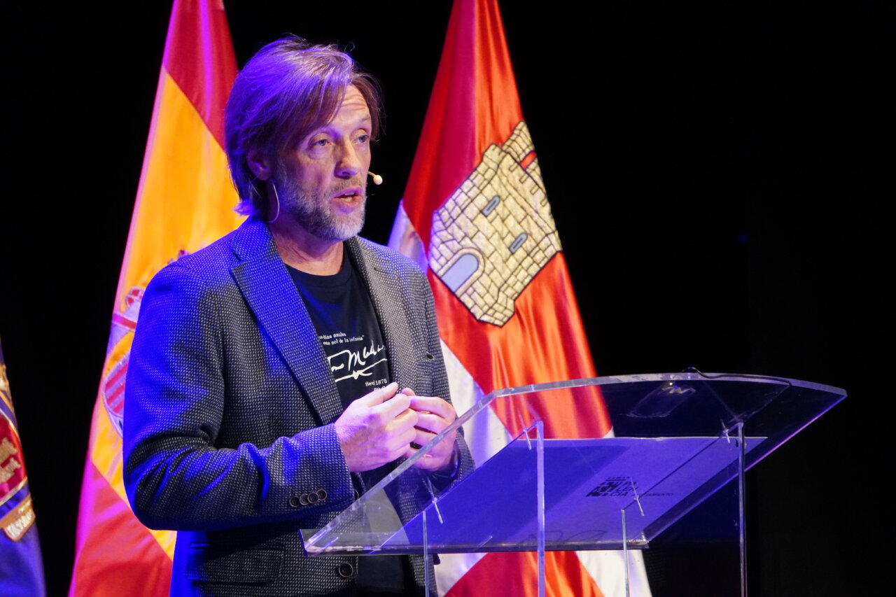 Orador en el pregón literario de San Antolín 2026 en Palencia