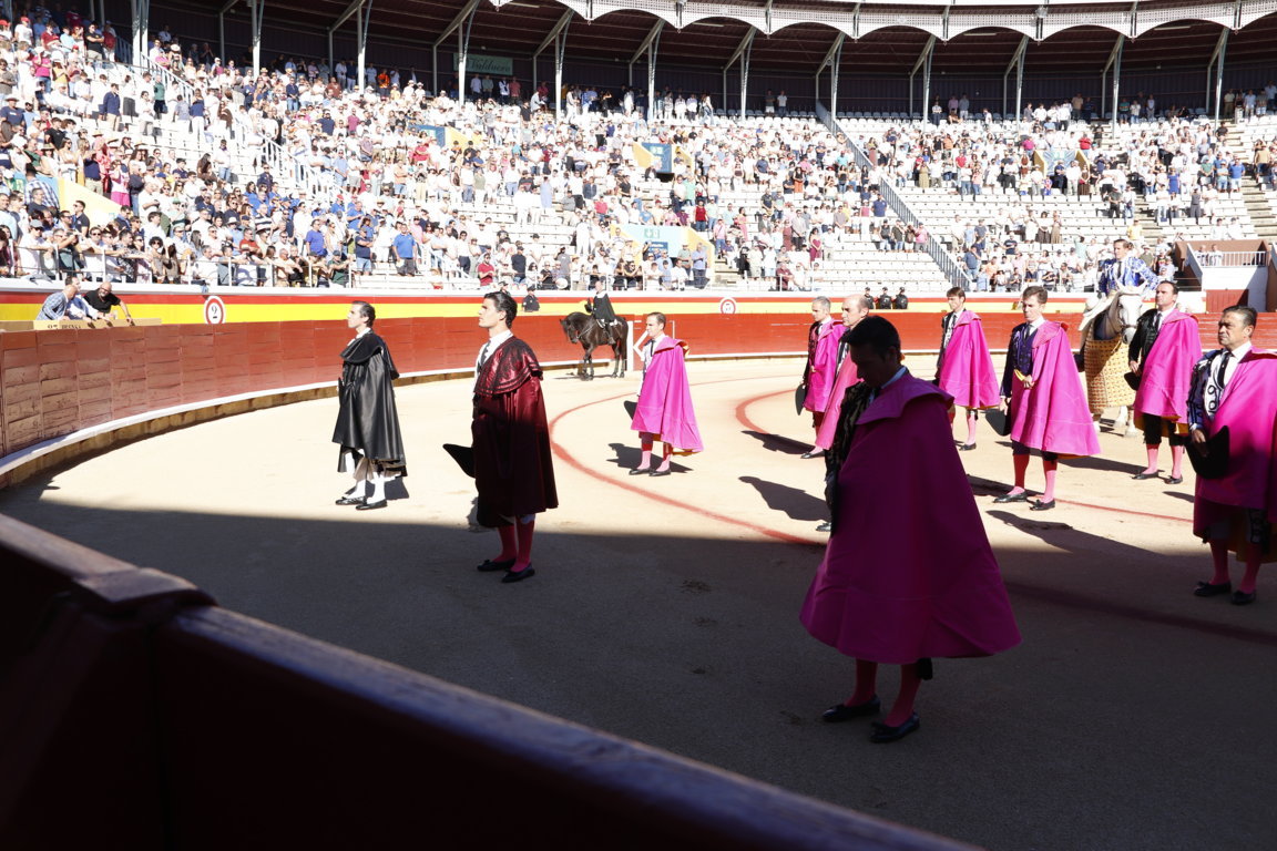 Diego Urdiales y Juan Ortega en la corrida goyesca de Palencia