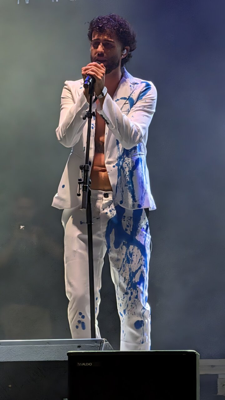 Iván Ferreiro cantando en el festival Sonorama 2026